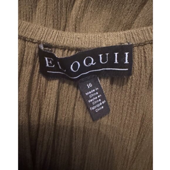 Eloquii Tiered Ruffle Maxi Dress - Picture 3 of 4